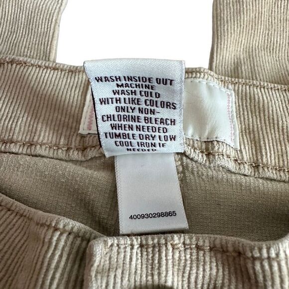 So. YA Khaki skinny cords- size 7 - Picture 4 of 6